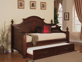 11850 Classique Daybed by Acme in Cherry w/Optional Trundle [AMB-11850 Classique]