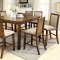 Ingrid II CM3134PT 7Pc Counter Height Dinette Set w/Options