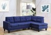 Jeimmur Sectional Sofa 56480 in Blue Linen by Acme