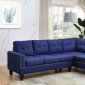 Jeimmur Sectional Sofa 56480 in Blue Linen by Acme