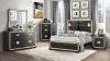 Blake Bedroom Set 5Pc in Black & Gold by Global w/Options