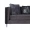 UFM803 Sofa in Dark Gray Velvet by Global w/Options