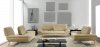 Roxi Sofa in Beige Full Leather by At Home USA w/Options