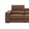 Picasso Power Motion Sofa in Caramel Leather by J&M w/Options