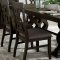 Arasina Dining Table 5559N-96 in Dark Acacia by Homelegance