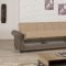 Viva Mode Sofa Bed in Brown Fabric by Casamode