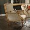 Daesha Sofa 50835 Beige Fabric & Antique Gold - Acme w/Options