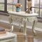 Positano 221 Coffee Table in Antique Style White w/Marble Top &