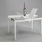 8750 Butterfly Leaves Extension Sofa Table in White by Chintaly