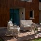 Glory Mini Outdoor Sofa Set 4Pc in Light Brown by Bellona