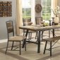 Marybeth Dining Table CM3572T in Weathered Gray w/Options