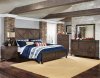 Hill Creek Bedroom 1728 in Rustic Brown by Homelegance w/Options