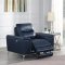 Largo Power Reclining Sofa 603391P in Ink Blue by Coaster