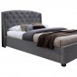 Iris Upholstered Platform Bed by J&M