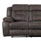 Madrona Hill Recliner Sofa 9989DB in Dark Brown by Homelegance