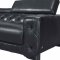 Lyon Sectional Sofa 911B in Black Full Leather by VIG