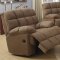 Pickett 601941 Motion Sofa in Mocha by Coaster w/Options