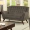 Leia II CM6135 Sofa in Gray Fabric w/Options