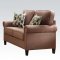 Felise 52590 Sofa in Light Brown Fabric by Acme w/Options