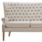 Abe Loveseat TOV-S2064 in Beige Linen by TOV Furniture w/Options