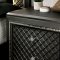 Demetria Bedroom CM7584DR w/Storage Drawers in Metallic Gray