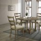 Parfield Dining Room 5Pc Set DN01809 in Walnut by Acme