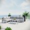 Shore Outdoor Patio Sectional Sofa 5Pc Set 2557 by Modway