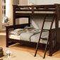 CM-BK602F-EXP Spring Creek I Twin/Full Bunk Bed in Dark Walnut