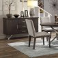 Ibiza Round Dining Table 5581-54 in Ash by Homelegance w/Options