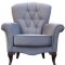 Chester Sofa in Gray Fabric by Casamode w/Options