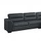 Terza Sectional Sofa 9924GRY in Gray by Homelegance w/Options