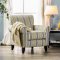 Wilkie Sofa SM8311 in Light Gray Chenille Fabric w/Options