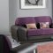 SM6062 Avdira Sofa in Fabric & Leatherette w/Options