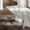 Carrara Dining Table in White High Gloss by ESF w/Options