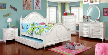 Henrietta CM7192 Kids Bedroom in White w/Options [FAKB-CM7192-Henrietta]