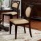 Abergele 5Pc Dining Set CM3306RT in Brown Cherry w/Options