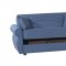 Rain Sofa Bed & Loveseat Set in Blue Fabric by Rain w/Options