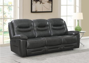 Destin Power Sofa 603311PP in Charcoal by Coaster w/Options [CRS-603311PP-Destin]