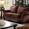 Hetty Sofa CM6854 in Brown Fabric w/Options