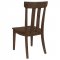 Reynolds Dining Set 5Pc 107591 in Brown Oak by Coaster w/Options