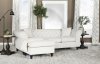 Cecilia Sectional Sofa 509457 in Oatmeal Fabric by Coaster