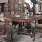 Brown Finish Classic 7Pc Dining Set w/Optional Buffet