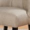 104033 Accent Chair Set of 2 in Sand Fabric by Coaster