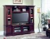 Cherry Traditional Premier Ridgeline Space Saver Wall Unit