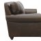 Mason Sofa & Loveseat Set in Arabica Finish by Luke Leather