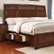 B5172 Bedroom in Warm Pecan w/Optional Casegoods