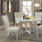 Reidar Dining Set 5Pc CM3651RT in White w/Options