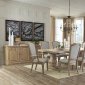 Florence 180201 Dining Table in Rustic Smoke by Coaster