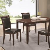 104931 Benton 5Pc Dining Set in Dark Cherry by Coaster