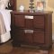 Dark Cherry Finish Hyland Modern Bedroom w/Options By Coaster